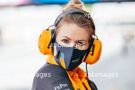 Sophie Ogg (GBR) McLaren Communications Director. 10.03.2022. Formula 1 Testing, Sakhir, Bahrain, Day One.