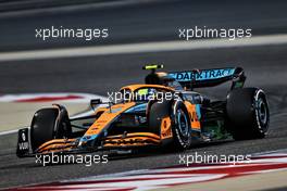 Lando Norris (GBR) McLaren MCL36. 10.03.2022. Formula 1 Testing, Sakhir, Bahrain, Day One.