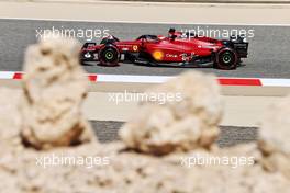 Charles Leclerc (MON) Ferrari F1-75. 10.03.2022. Formula 1 Testing, Sakhir, Bahrain, Day One.