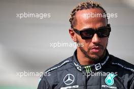 Lewis Hamilton (GBR) Mercedes AMG F1. 10.03.2022. Formula 1 Testing, Sakhir, Bahrain, Day One.