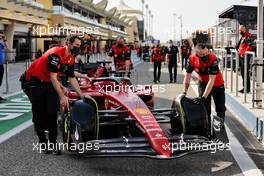 Ferrari F1-75. 10.03.2022. Formula 1 Testing, Sakhir, Bahrain, Day One.