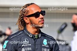 Lewis Hamilton (GBR) Mercedes AMG F1. 10.03.2022. Formula 1 Testing, Sakhir, Bahrain, Day One.