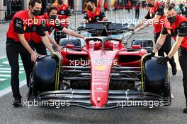 Ferrari F1-75. 10.03.2022. Formula 1 Testing, Sakhir, Bahrain, Day One.