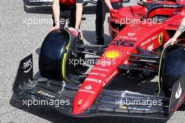Ferrari F1-75 front wing. 10.03.2022. Formula 1 Testing, Sakhir, Bahrain, Day One.