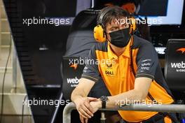 James Key (GBR) McLaren Technical Director. 10.03.2022. Formula 1 Testing, Sakhir, Bahrain, Day One.