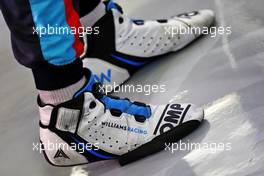 Alexander Albon (THA) Williams Racing - Racing Boots. 10.03.2022. Formula 1 Testing, Sakhir, Bahrain, Day One.