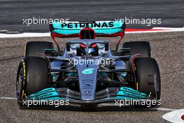 George Russell (GBR) Mercedes AMG F1 W13. 10.03.2022. Formula 1 Testing, Sakhir, Bahrain, Day One.