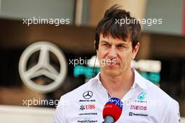 Toto Wolff (GER) Mercedes AMG F1 Shareholder and Executive Director. 10.03.2022. Formula 1 Testing, Sakhir, Bahrain, Day One.