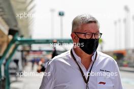 Ross Brawn (GBR) Managing Director, Motor Sports. 10.03.2022. Formula 1 Testing, Sakhir, Bahrain, Day One.