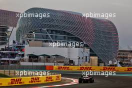 Guanyu Zhou (CHN) Alfa Romeo F1 Team C42. 18.11.2022. Formula 1 World Championship, Rd 22, Abu Dhabi Grand Prix, Yas Marina Circuit, Abu Dhabi, Practice Day.