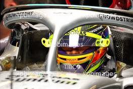 Lewis Hamilton (GBR) Mercedes AMG F1 W13. 18.11.2022. Formula 1 World Championship, Rd 22, Abu Dhabi Grand Prix, Yas Marina Circuit, Abu Dhabi, Practice Day.