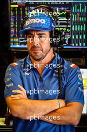 Fernando Alonso (ESP), Alpine F1 Team  18.11.2022. Formula 1 World Championship, Rd 22, Abu Dhabi Grand Prix, Yas Marina Circuit, Abu Dhabi, Practice Day.