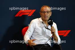 Stefano Domenicali (ITA) Formula One President and CEO - Formula Academy announcement. 18.11.2022. Formula 1 World Championship, Rd 22, Abu Dhabi Grand Prix, Yas Marina Circuit, Abu Dhabi, Practice Day.