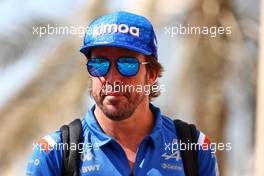 Fernando Alonso (ESP) Alpine F1 Team. 18.11.2022. Formula 1 World Championship, Rd 22, Abu Dhabi Grand Prix, Yas Marina Circuit, Abu Dhabi, Practice Day.