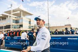 Nicholas Latifi (CDN) Williams Racing on the grid. 20.11.2022. Formula 1 World Championship, Rd 22, Abu Dhabi Grand Prix, Yas Marina Circuit, Abu Dhabi, Race Day.