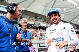 Fernando Alonso (ESP), Alpine F1 Team  20.11.2022. Formula 1 World Championship, Rd 22, Abu Dhabi Grand Prix, Yas Marina Circuit, Abu Dhabi, Race Day.