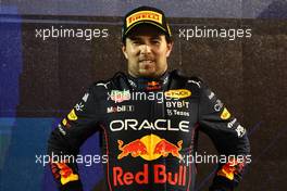 3rd place Sergio Perez (MEX) Red Bull Racing. 20.11.2022. Formula 1 World Championship, Rd 22, Abu Dhabi Grand Prix, Yas Marina Circuit, Abu Dhabi, Race Day.