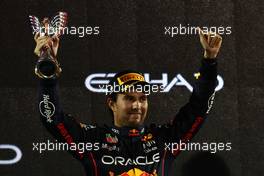 3rd place Sergio Perez (MEX) Red Bull Racing. 20.11.2022. Formula 1 World Championship, Rd 22, Abu Dhabi Grand Prix, Yas Marina Circuit, Abu Dhabi, Race Day.