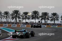 Sebastian Vettel (GER) Aston Martin F1 Team AMR22. 20.11.2022. Formula 1 World Championship, Rd 22, Abu Dhabi Grand Prix, Yas Marina Circuit, Abu Dhabi, Race Day.