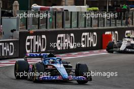 Fernando Alonso (ESP) Alpine F1 Team A522. 20.11.2022. Formula 1 World Championship, Rd 22, Abu Dhabi Grand Prix, Yas Marina Circuit, Abu Dhabi, Race Day.
