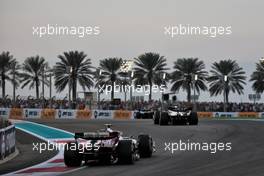 Guanyu Zhou (CHN) Alfa Romeo F1 Team C42. 20.11.2022. Formula 1 World Championship, Rd 22, Abu Dhabi Grand Prix, Yas Marina Circuit, Abu Dhabi, Race Day.