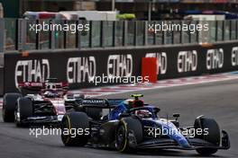 Nicholas Latifi (CDN) Williams Racing FW44. 20.11.2022. Formula 1 World Championship, Rd 22, Abu Dhabi Grand Prix, Yas Marina Circuit, Abu Dhabi, Race Day.