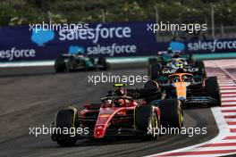 Carlos Sainz Jr (ESP) Ferrari F1-75. 20.11.2022. Formula 1 World Championship, Rd 22, Abu Dhabi Grand Prix, Yas Marina Circuit, Abu Dhabi, Race Day.