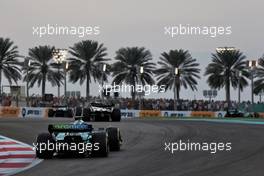 Lance Stroll (CDN) Aston Martin F1 Team AMR22. 20.11.2022. Formula 1 World Championship, Rd 22, Abu Dhabi Grand Prix, Yas Marina Circuit, Abu Dhabi, Race Day.