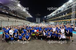 Alpine F1 Team finishes fourth at the constructor championship 20.11.2022. Formula 1 World Championship, Rd 22, Abu Dhabi Grand Prix, Yas Marina Circuit, Abu Dhabi, Race Day.