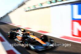 Lando Norris (GBR) McLaren MCL36. 19.11.2022. Formula 1 World Championship, Rd 22, Abu Dhabi Grand Prix, Yas Marina Circuit, Abu Dhabi, Qualifying Day.
