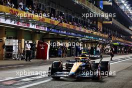 Lando Norris (GBR) McLaren MCL36. 19.11.2022. Formula 1 World Championship, Rd 22, Abu Dhabi Grand Prix, Yas Marina Circuit, Abu Dhabi, Qualifying Day.