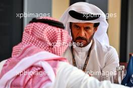 Mohammed Bin Sulayem (UAE) FIA President. 19.11.2022. Formula 1 World Championship, Rd 22, Abu Dhabi Grand Prix, Yas Marina Circuit, Abu Dhabi, Qualifying Day.