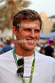 Marcus Ericsson (SWE) IndyCar Driver. 19.11.2022. Formula 1 World Championship, Rd 22, Abu Dhabi Grand Prix, Yas Marina Circuit, Abu Dhabi, Qualifying Day.