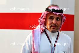 Prince Khalid Bin Sultan Al Faisal (KSA) President of the Saudi Automobile and Motorcycle Federation. 19.11.2022. Formula 1 World Championship, Rd 22, Abu Dhabi Grand Prix, Yas Marina Circuit, Abu Dhabi, Qualifying Day.