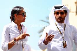 Mohammed Bin Sulayem (UAE) FIA President (Right). 19.11.2022. Formula 1 World Championship, Rd 22, Abu Dhabi Grand Prix, Yas Marina Circuit, Abu Dhabi, Qualifying Day.