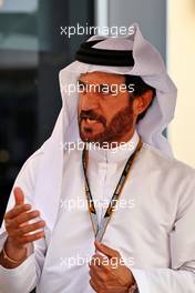 Mohammed Bin Sulayem (UAE) FIA President. 19.11.2022. Formula 1 World Championship, Rd 22, Abu Dhabi Grand Prix, Yas Marina Circuit, Abu Dhabi, Qualifying Day.
