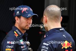 Sergio Perez (MEX) Red Bull Racing. 20.11.2022. Formula 1 World Championship, Rd 22, Abu Dhabi Grand Prix, Yas Marina Circuit, Abu Dhabi, Race Day.