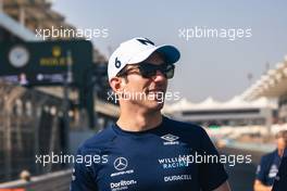 Nicholas Latifi (CDN) Williams Racing walks the circuit. 17.11.2022. Formula 1 World Championship, Rd 22, Abu Dhabi Grand Prix, Yas Marina Circuit, Abu Dhabi, Preparation Day.