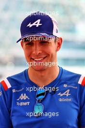 Esteban Ocon (FRA) Alpine F1 Team. 17.11.2022. Formula 1 World Championship, Rd 22, Abu Dhabi Grand Prix, Yas Marina Circuit, Abu Dhabi, Preparation Day.