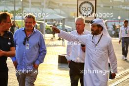 Mohammed Bin Sulayem (UAE) FIA President. 17.11.2022. Formula 1 World Championship, Rd 22, Abu Dhabi Grand Prix, Yas Marina Circuit, Abu Dhabi, Preparation Day.