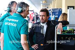 Fernando Alonso (ESP), Aston Martin Racing  22.11.2022. Formula 1 Testing, Yas Marina Circuit, Abu Dhabi, Tuesday.