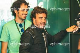 Fernando Alonso (ESP) Aston Martin F1 Team. 22.11.2022. Formula 1 Testing, Yas Marina Circuit, Abu Dhabi, Tuesday.