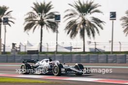 Yuki Tsunoda (JPN) AlphaTauri AT03. 22.11.2022. Formula 1 Testing, Yas Marina Circuit, Abu Dhabi, Tuesday.
