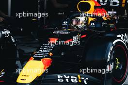 Max Verstappen (NLD) Red Bull Racing RB18. 22.11.2022. Formula 1 Testing, Yas Marina Circuit, Abu Dhabi, Tuesday.