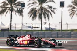 Charles Leclerc (MON) Ferrari F1-75. 22.11.2022. Formula 1 Testing, Yas Marina Circuit, Abu Dhabi, Tuesday.