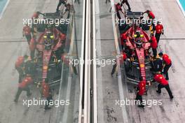 Carlos Sainz Jr (ESP) Ferrari F1-75. 22.11.2022. Formula 1 Testing, Yas Marina Circuit, Abu Dhabi, Tuesday.