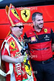 A Ferrari fan. 21.10.2022. Formula 1 World Championship, Rd 19, United States Grand Prix, Austin, Texas, USA, Practice Day.
