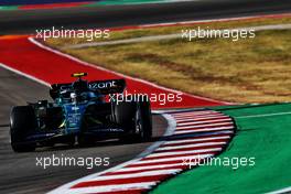 Sebastian Vettel (GER) Aston Martin F1 Team AMR22. 21.10.2022. Formula 1 World Championship, Rd 19, United States Grand Prix, Austin, Texas, USA, Practice Day.