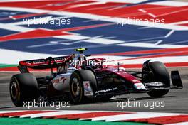 Guanyu Zhou (CHN) Alfa Romeo F1 Team C42. 21.10.2022. Formula 1 World Championship, Rd 19, United States Grand Prix, Austin, Texas, USA, Practice Day.