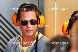 Brad Pitt (USA) Actor. 21.10.2022. Formula 1 World Championship, Rd 19, United States Grand Prix, Austin, Texas, USA, Practice Day.